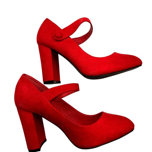 NWOT Chili Pepper 10 W Women's Flat Shoe Closed Toe 10W Wide New No Box - Picture 3 of 8